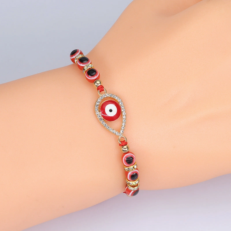 Wholesale Devil Eye Yarn Bracelet