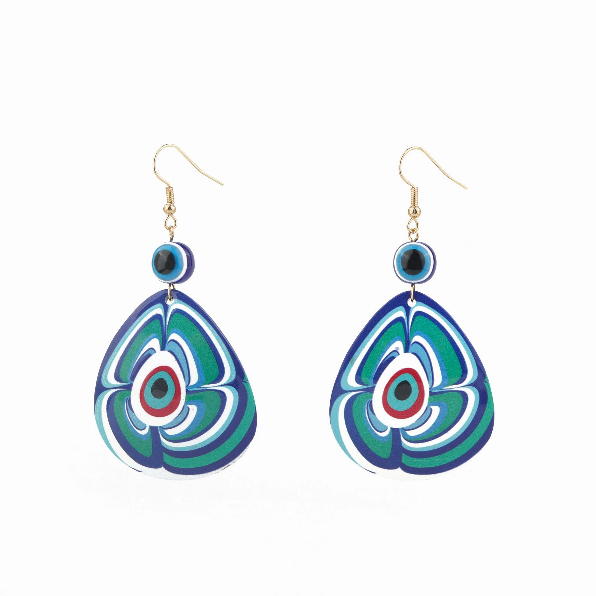 Wholesale Devil Eyes Acrylic Earrings