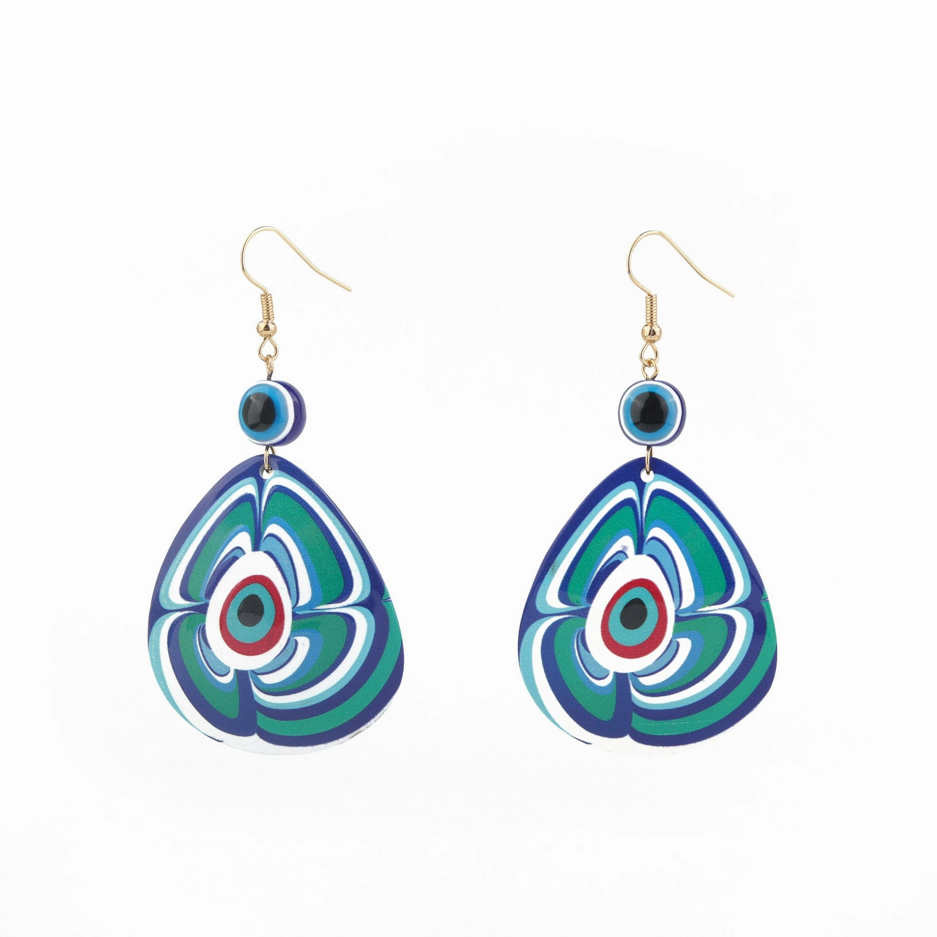 Wholesale Devil Eyes Acrylic Earrings
