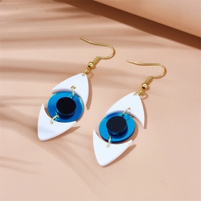 Wholesale Devil Eyes Acrylic Earrings