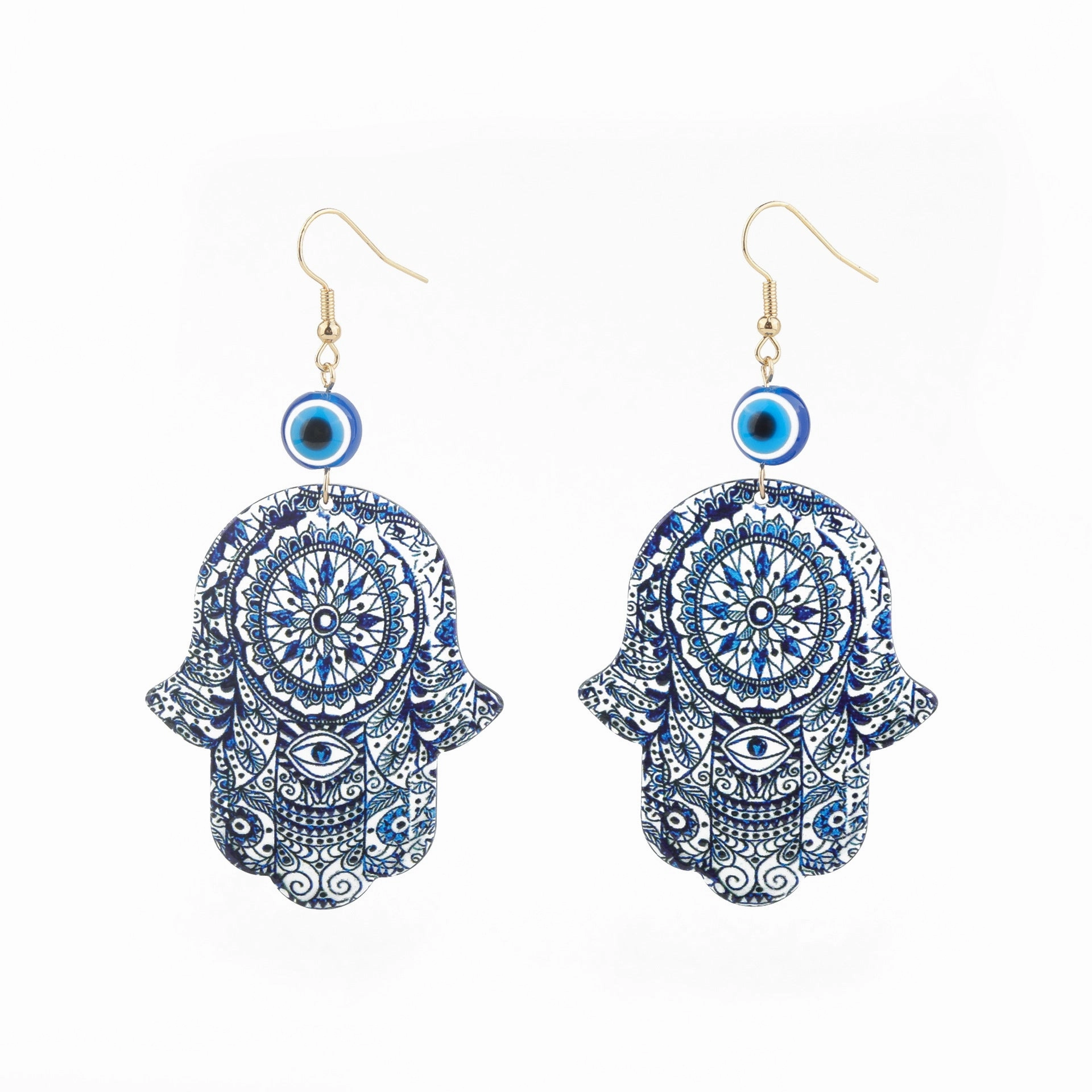 Wholesale Devil Eyes Acrylic Earrings