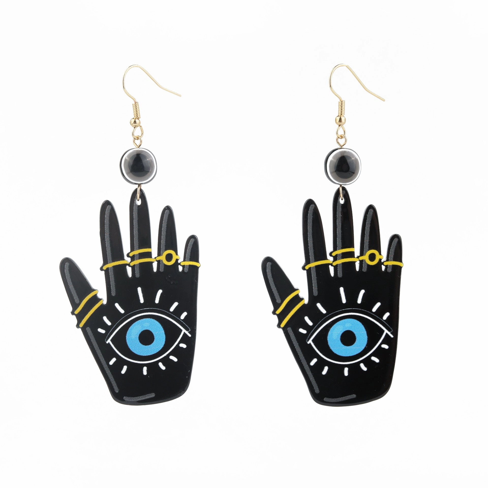 Wholesale Devil Eyes Acrylic Earrings