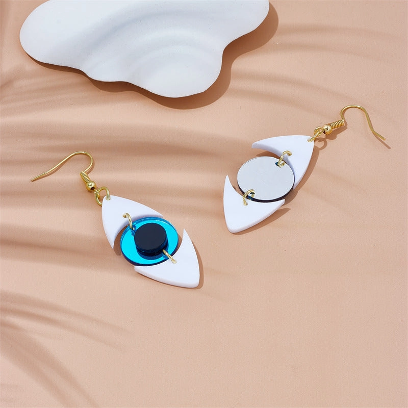 Wholesale Devil Eyes Acrylic Earrings