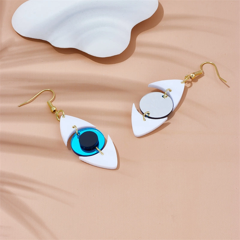 Wholesale Devil Eyes Acrylic Earrings