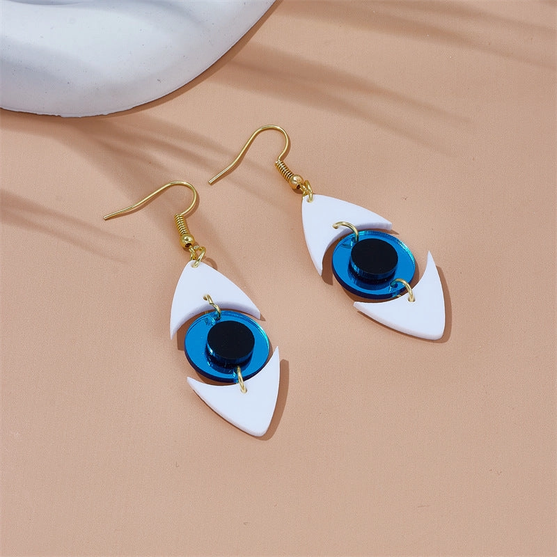 Wholesale Devil Eyes Acrylic Earrings