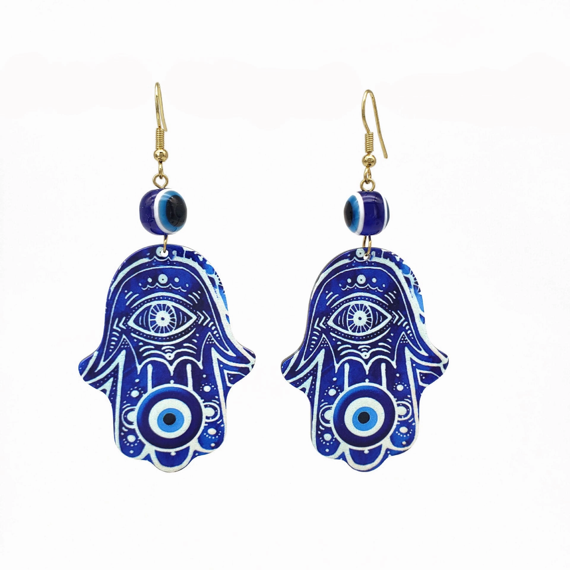 Wholesale Devil Eyes Acrylic Statemente Earrings