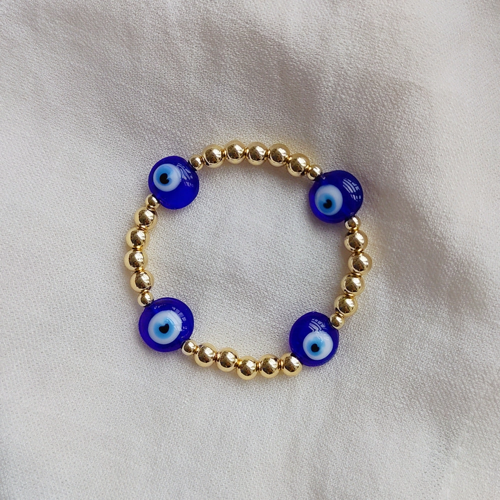 Wholesale Devil's Eye Glass Bracelet
