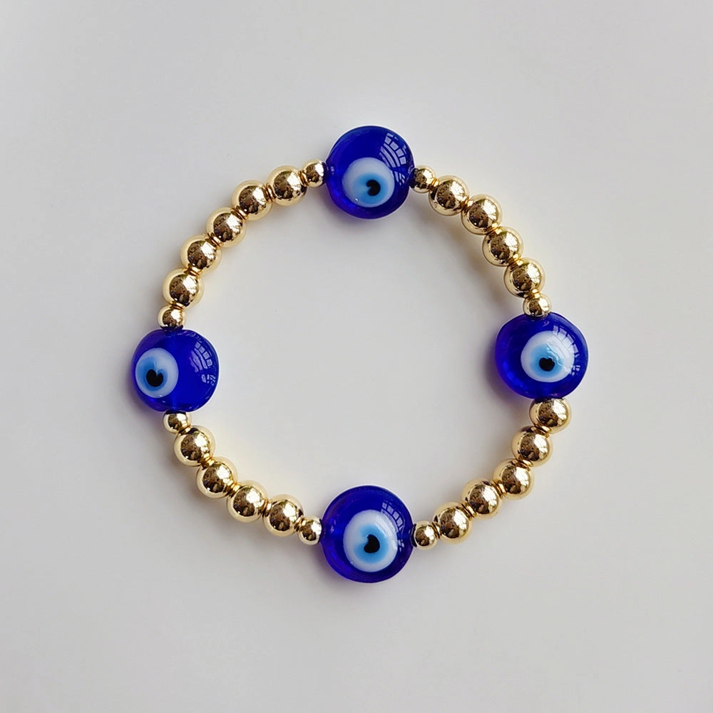 Wholesale Devil's Eye Glass Bracelet