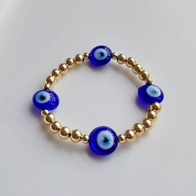 Wholesale Devil's Eye Glass Bracelet