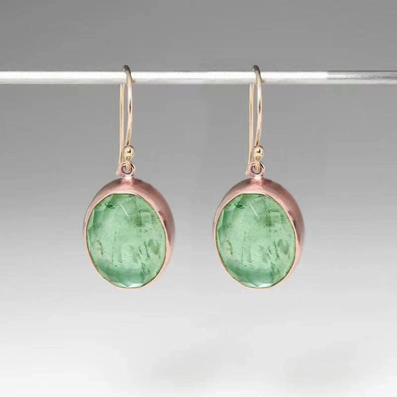 Wholesale Devil's Eye Moon Metal Long Earrings