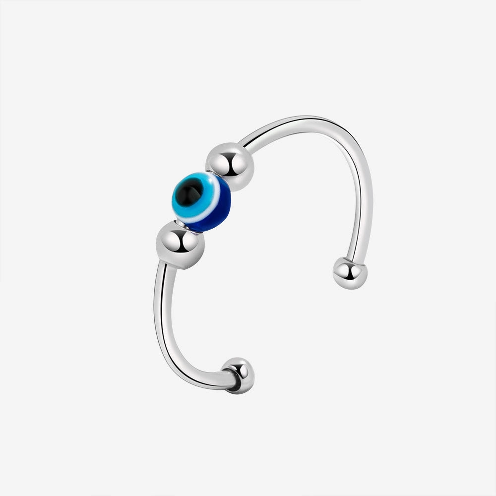 Wholesale Devil's Eye Rotating Decompression Copper Ring