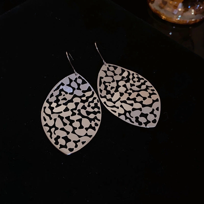 Wholesale Diamond Butterfly Flower Five Pointed Star Tassel Alloy Earrings
