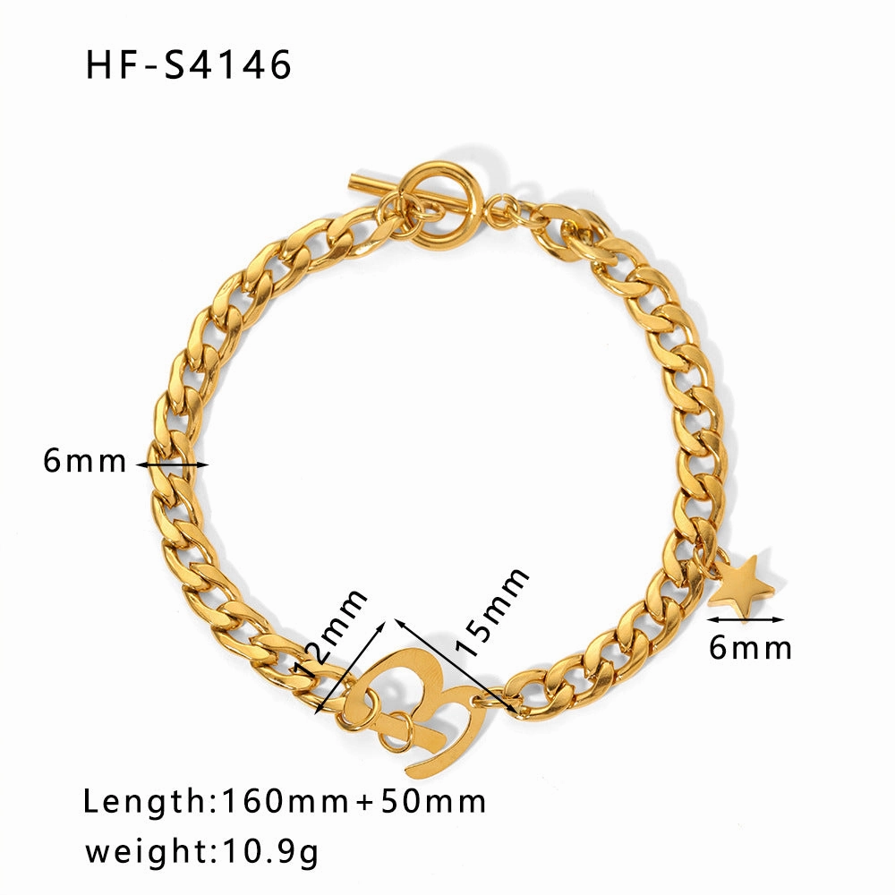 Wholesale Diamond Chain Heart Shaped Pearl Pendant Bracelet