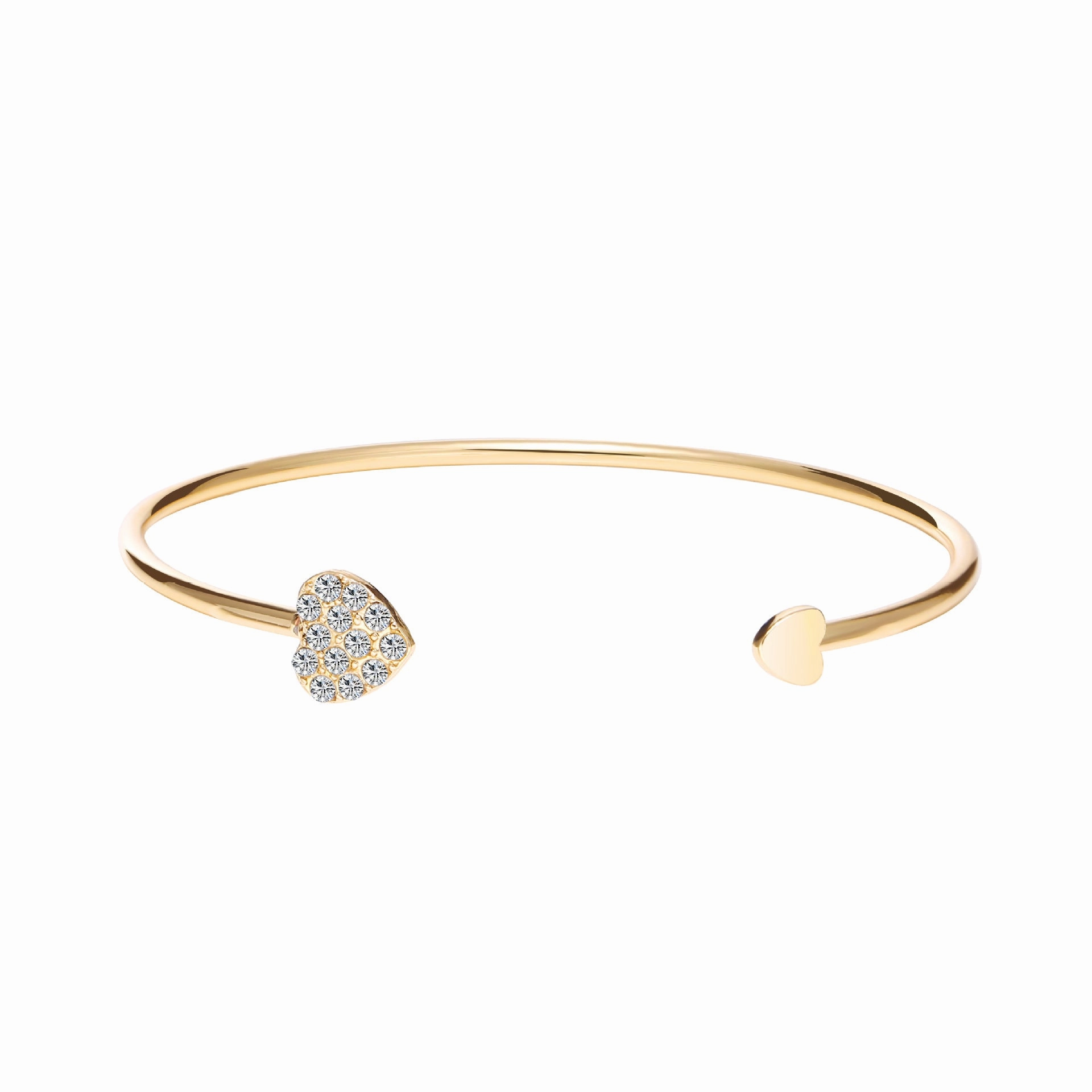 Wholesale Diamond Heart Alloy Bracelet