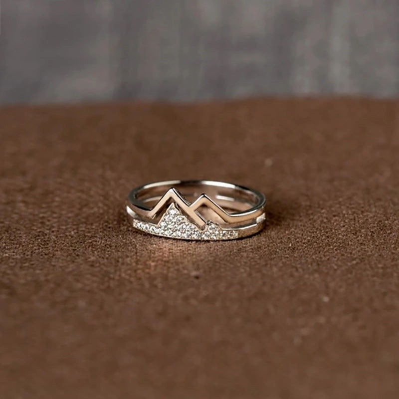 Wholesale Diamond Row Sterling Silver Rings