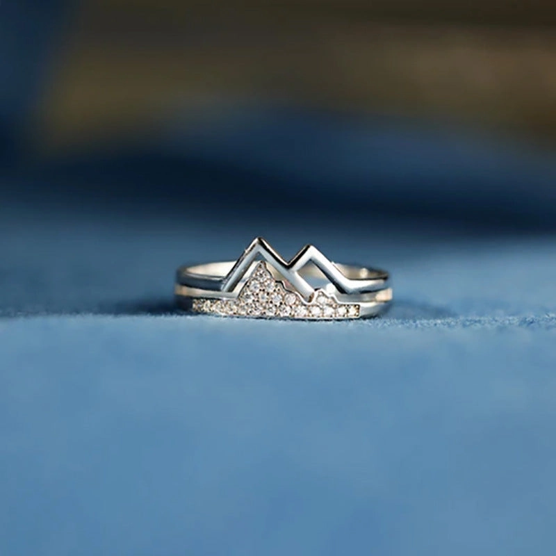 Wholesale Diamond Row Sterling Silver Rings