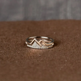 Wholesale Diamond Row Sterling Silver Rings