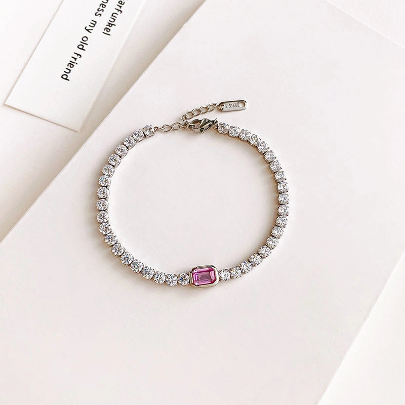 Wholesale Diamond Square Bracelet