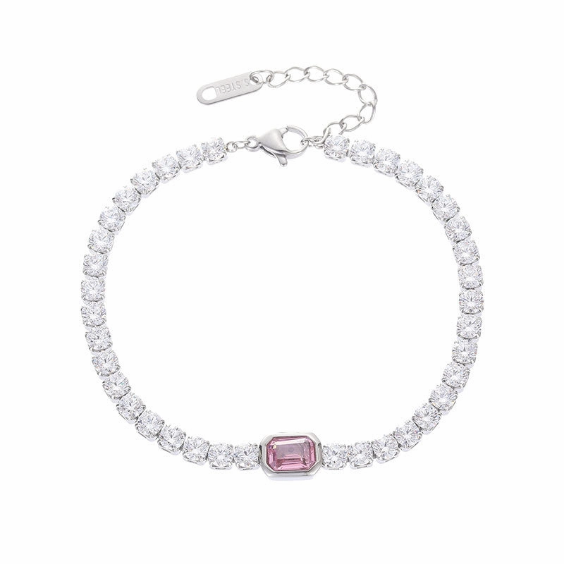 Wholesale Diamond Square Bracelet