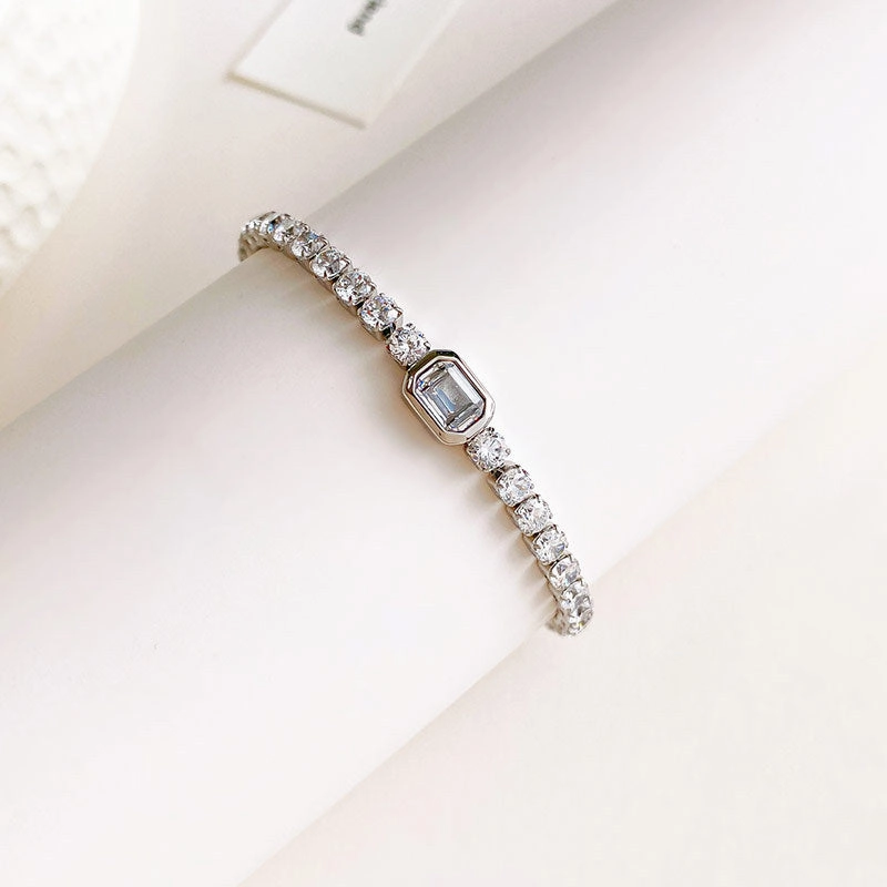 Wholesale Diamond Square Bracelet
