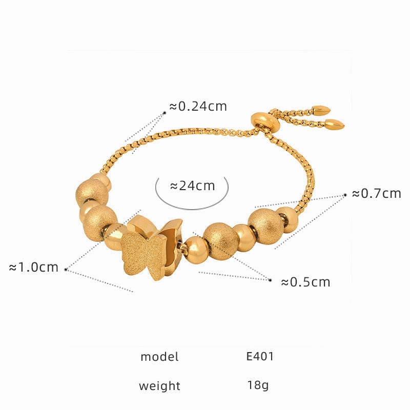 Wholesale Diamond Studded Titanium Steel Bracelet