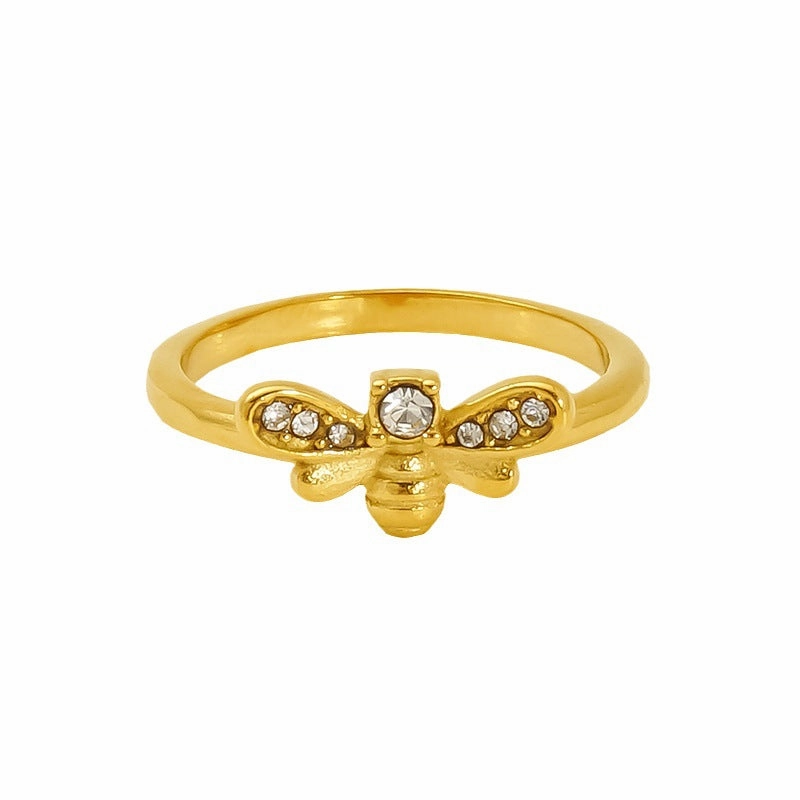 Wholesale Diamond twist ring for women geometric index finger ring internet celebrity ring