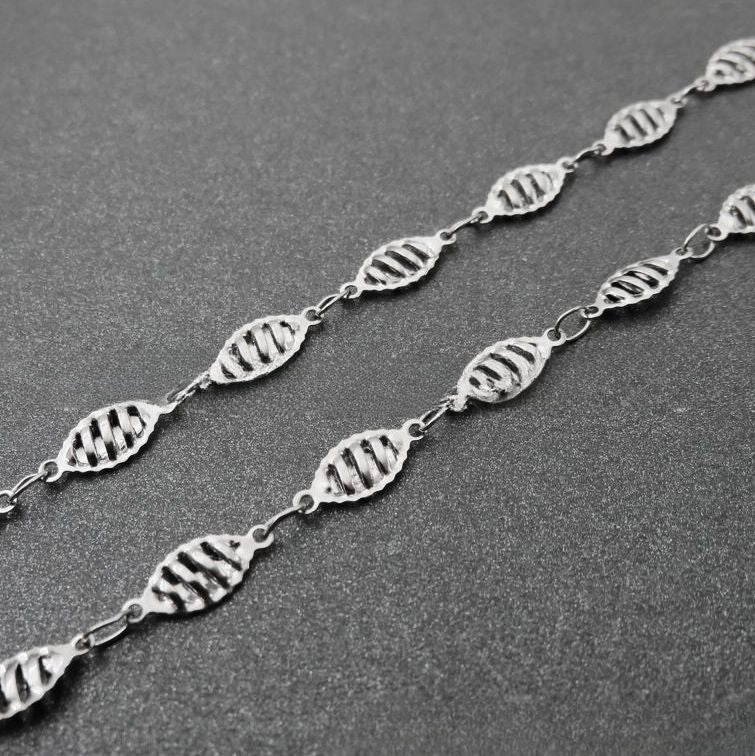 Wholesale DIY Clavicle Heart-shaped Stainless Steel Necklace