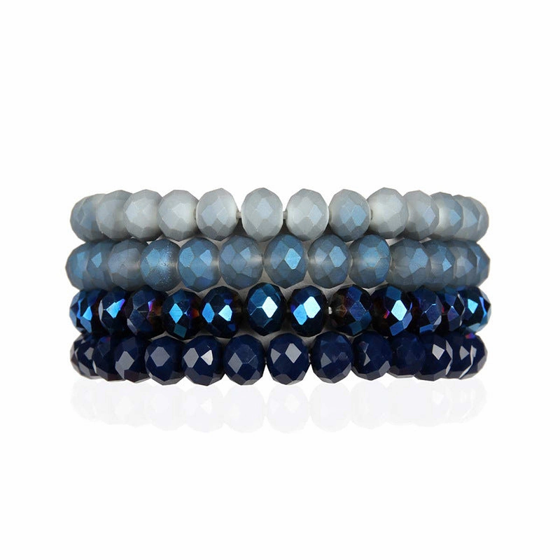 Wholesale DIY Crystal Colorful Elastic Bracelet