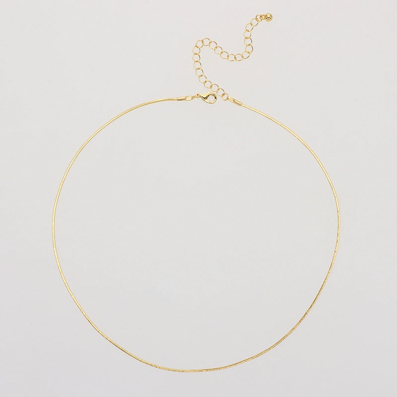 Wholesale DIY Metal Multi-layer Cuban Chain Stacked Sweater Chain