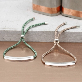 Wholesale DIY Stainless Steel Braided Rope Bracelet