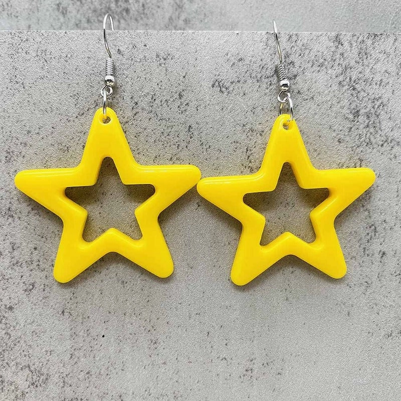 Wholesale Dopamine Acrylic Earrings