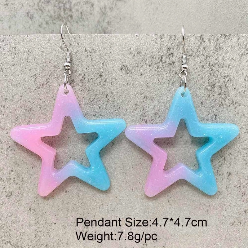 Wholesale Dopamine Acrylic Earrings