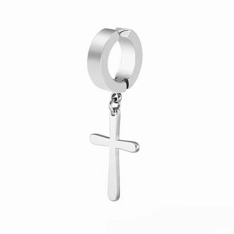 Wholesale Double Cross Long Earrings