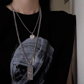 Wholesale Double Layer Simple Necklace