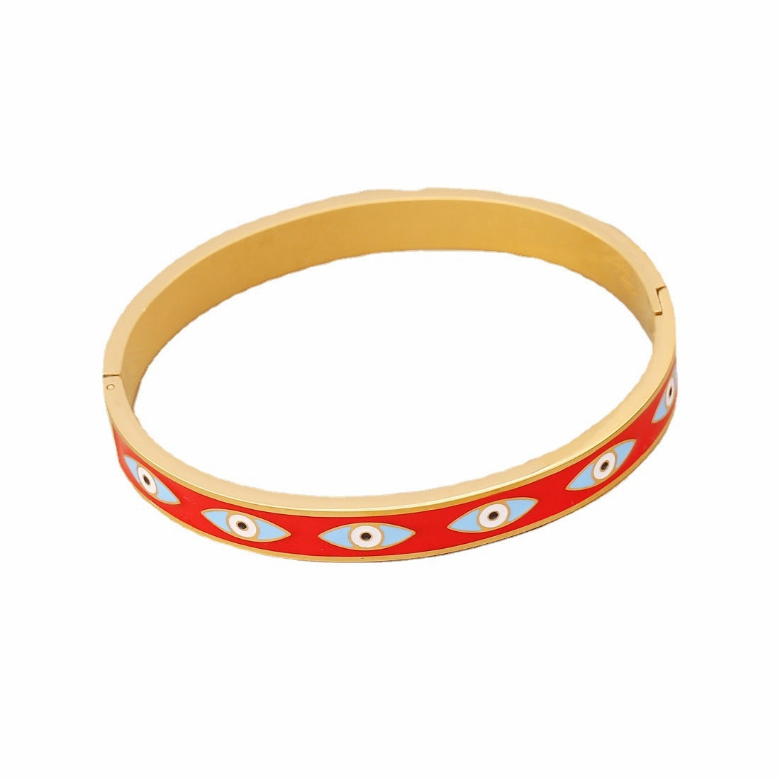Wholesale Drip Oil Eye Stainless Steel Bracelet