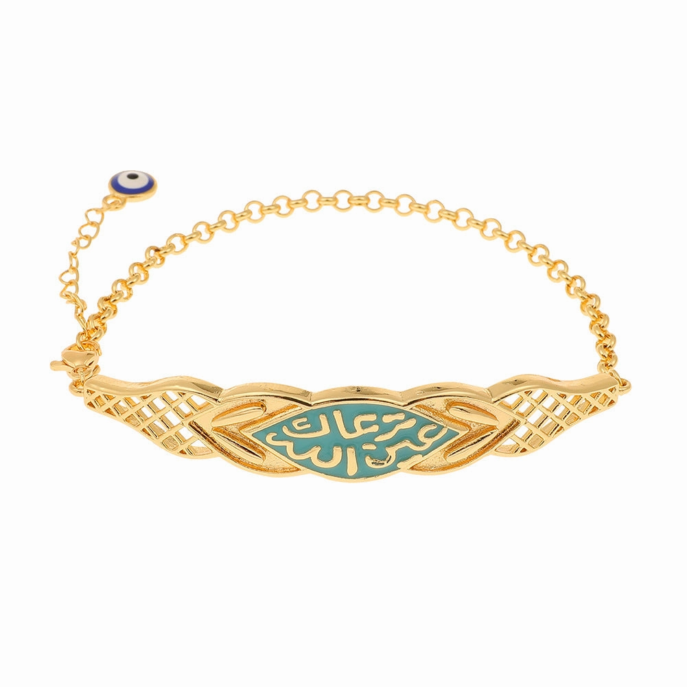 Wholesale Drip Oil Geometric Vintage Bracelet