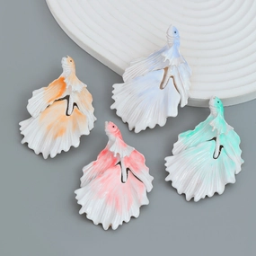 Wholesale Drip Oil Goldfish Alloy Earrings