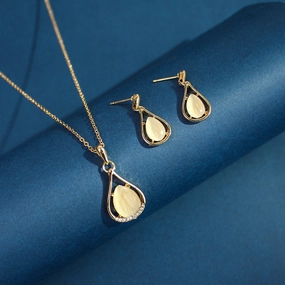 Wholesale Drop Set Alloy Earrings