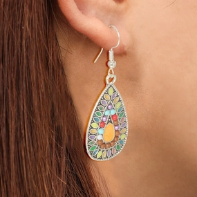 Wholesale Drops Alloy Earrings