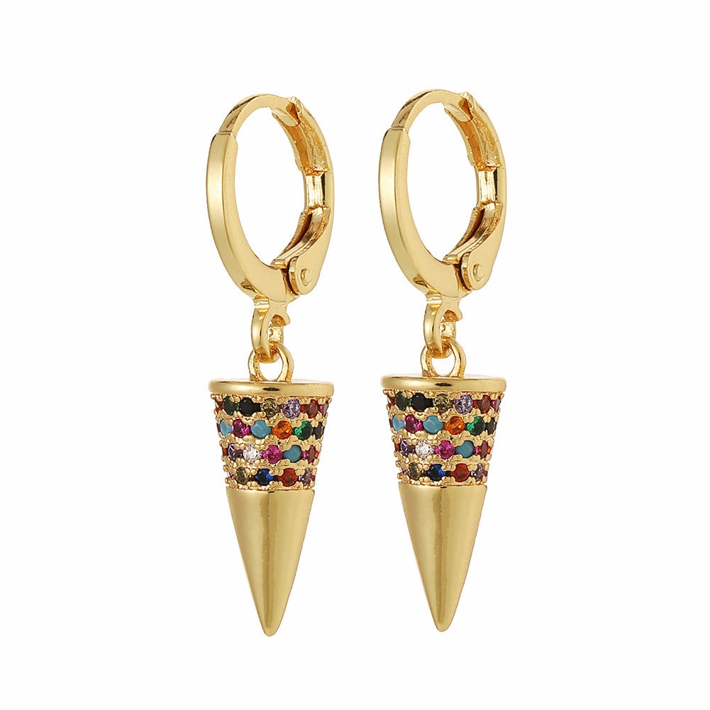 Wholesale Drops Oil Evil Eye Earrings