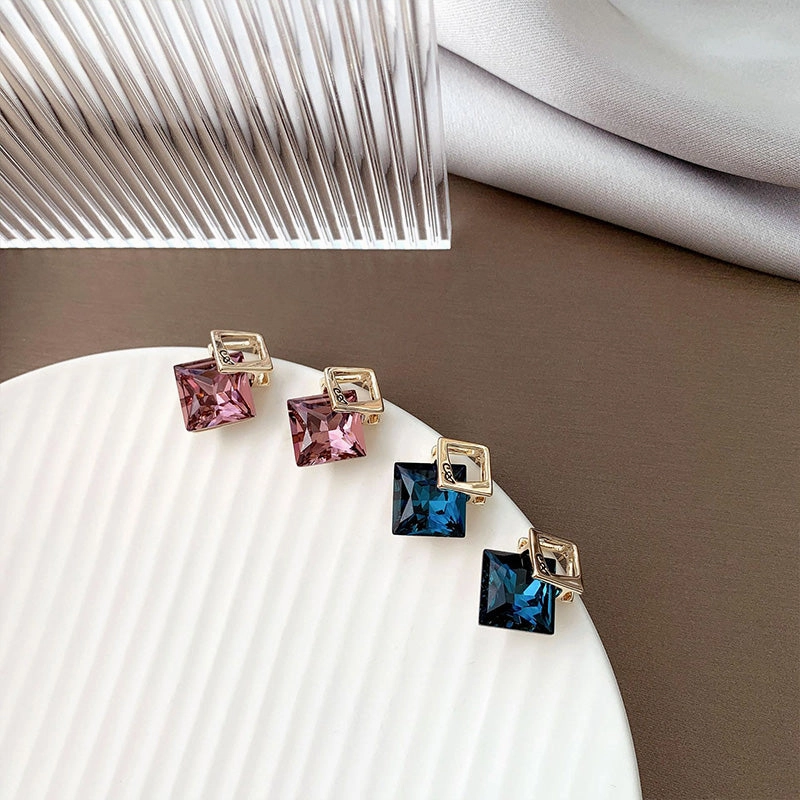 Wholesale Earrings Copper Stud Earrings Brass Simple OLY-ES-LY011