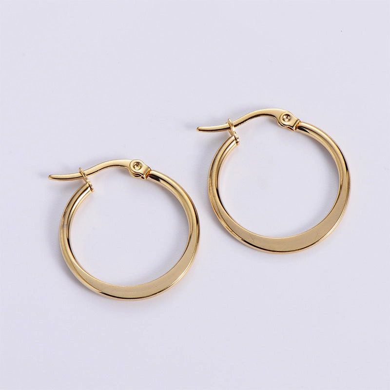 Wholesale Earrings Stainless Steel Simple OLY-ES-AIMILUO005
