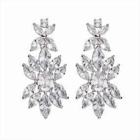 Wholesale Earrings Zircon Girl Earrings Ins Out Daily Versatile OLY-ES-HX001