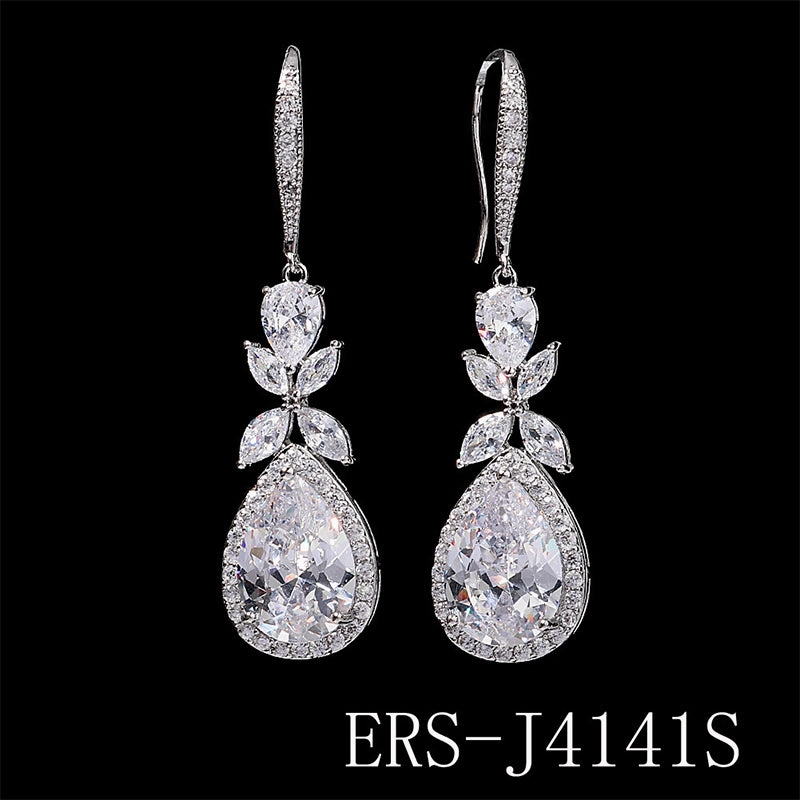 Wholesale Earrings Zircon Girl Earrings Ins Out Daily Versatile OLY-ES-HX001