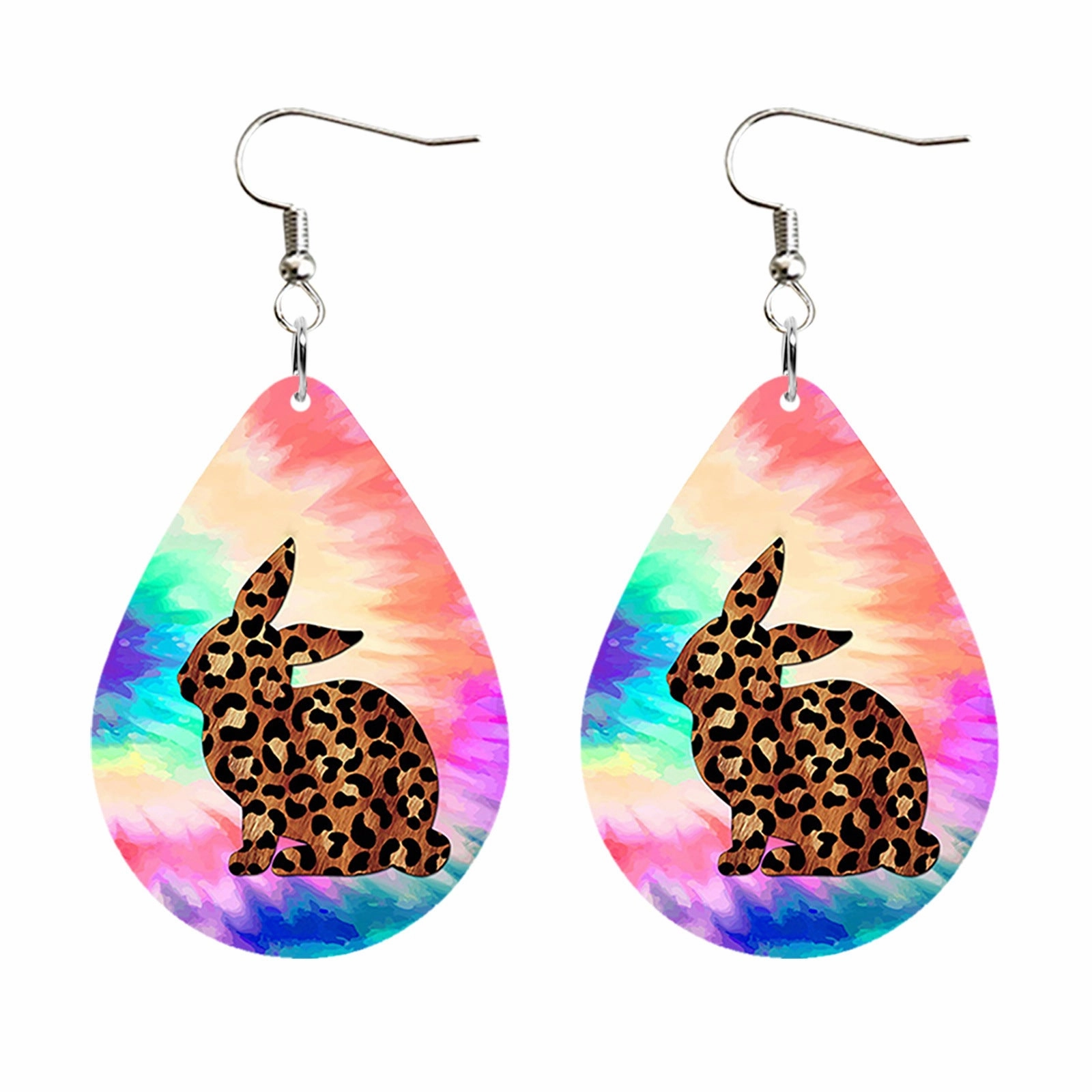 Wholesale Easter Bunny Acrylic Earrings