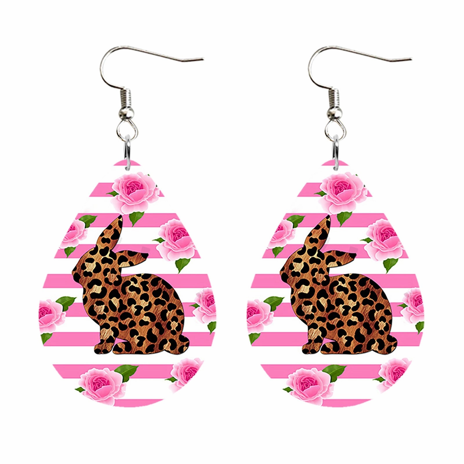 Wholesale Easter Bunny Acrylic Earrings