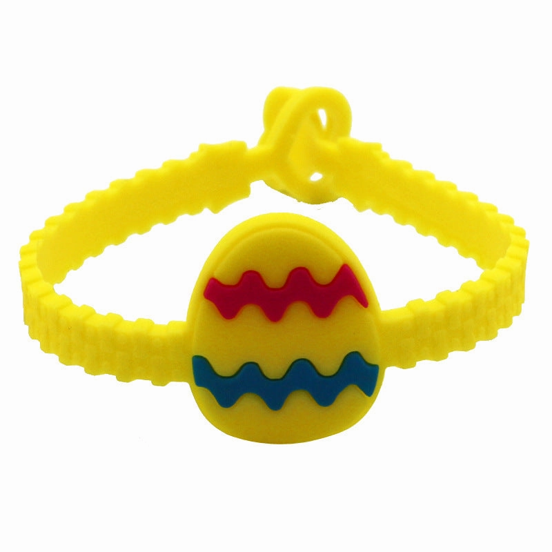 Wholesale Easter Silicone Bracelet