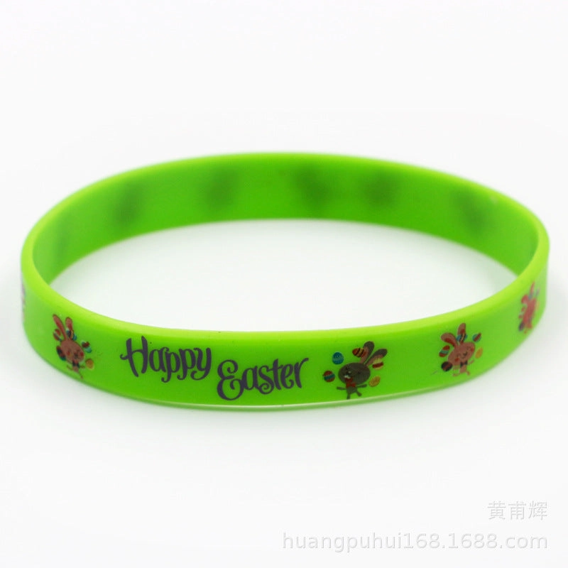 Wholesale Easter Silicone Bracelet