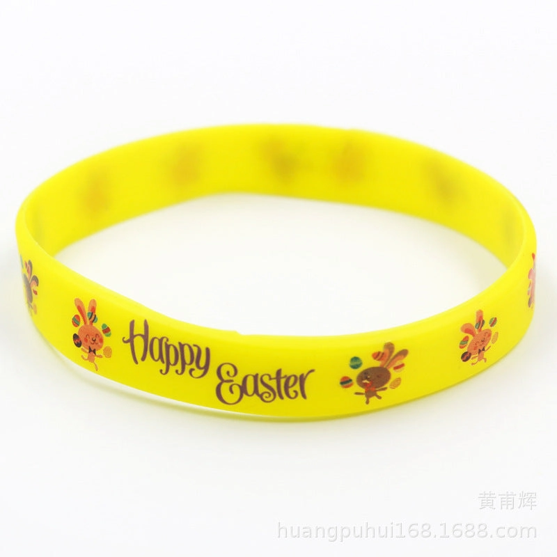 Wholesale Easter Silicone Bracelet
