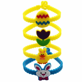 Wholesale Easter Silicone Bracelet